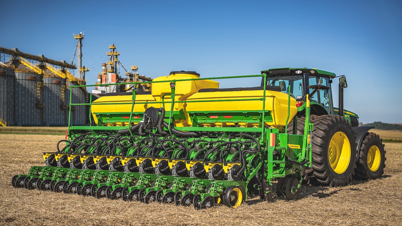 Plantadeira PL1200, lançamento da John Deere no Show Rural Coopavel