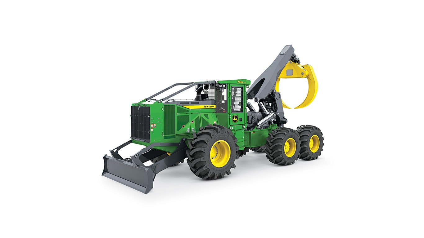 Imagem de estúdio 768L-III Skidder com truque