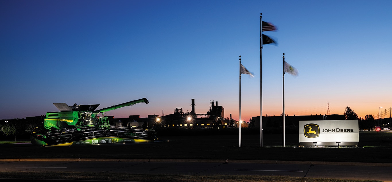 Foto de unidade da John Deere nos Estados Unidos