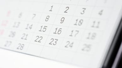 Calendário de Eventos