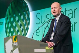 Paulo Herrmann, presidente da John Deere Brasil, um dos palestrantes do 14º Congresso da Abag