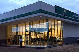 Fachada da nova loja da Agro Amazônia.