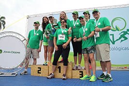 Corrida ecológica promovida pela John Deere em parceria com o Ministério do Esporte reúne 2.600 participantes em Indaiatuba