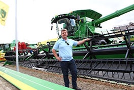Daniel adquiriu o modelo S690 na Expointer