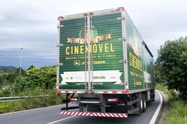 Cinemovel na estrada