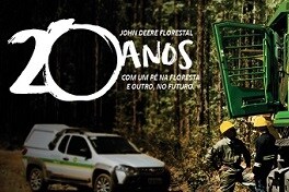 A John Deere Florestal completa duas décadas de atuação no mercado brasileiro