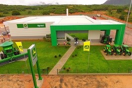 Fachada da nova loja da Agrosul, em Bom Jesus (PI). Foto: Divulgação
