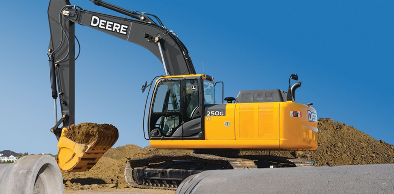 Escavadeira 250g Lc Escavadeiras Serie G John Deere Br