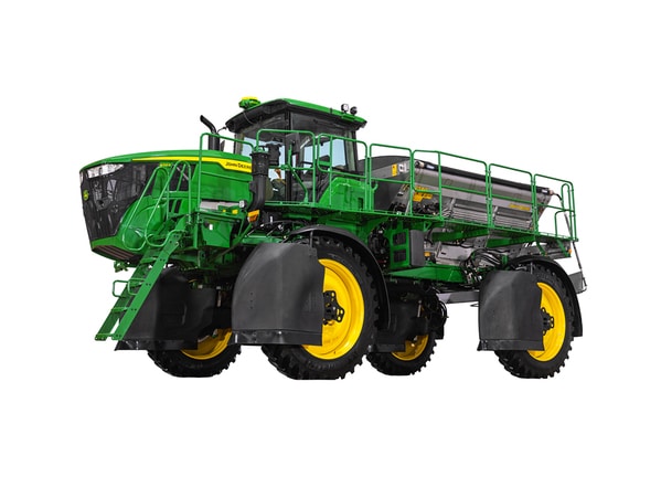 Distribuidor de Nutrientes Sólidos 400R DN no fundo branco.