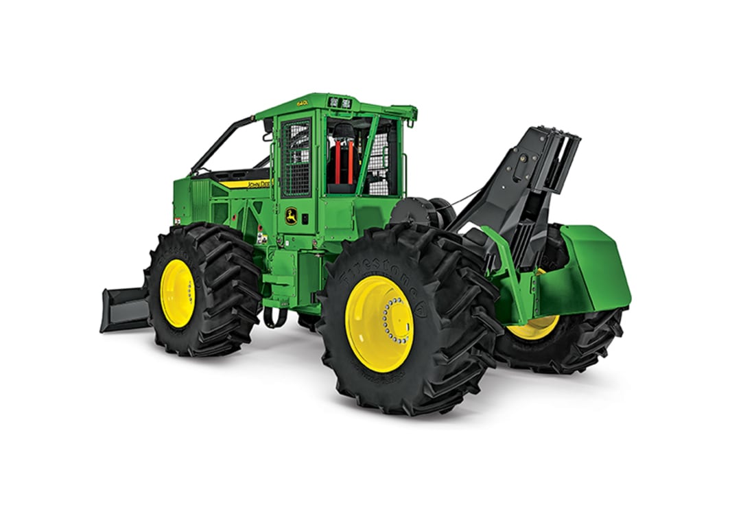 Imagem de estúdio 640L Skidder com Cabo.