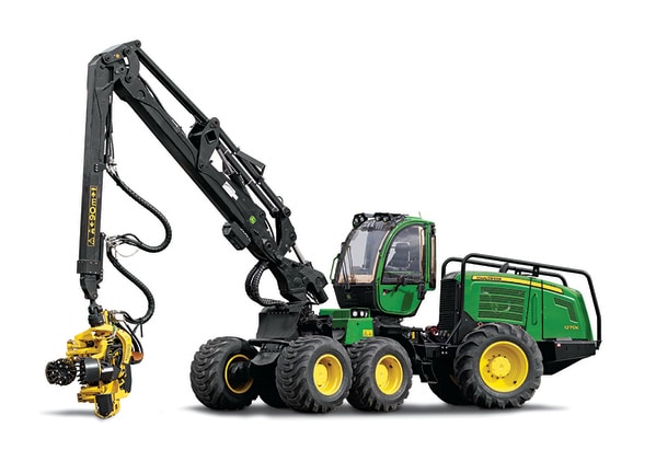 Imagem de estúdio do Harvester de Pneus 1270E.