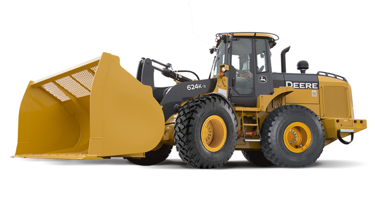 Pá carregadeira 624K-II Cana de Açucar - foto em estúdio